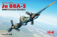 Ju 88A-5, WWII German Bomber (100% new molds)